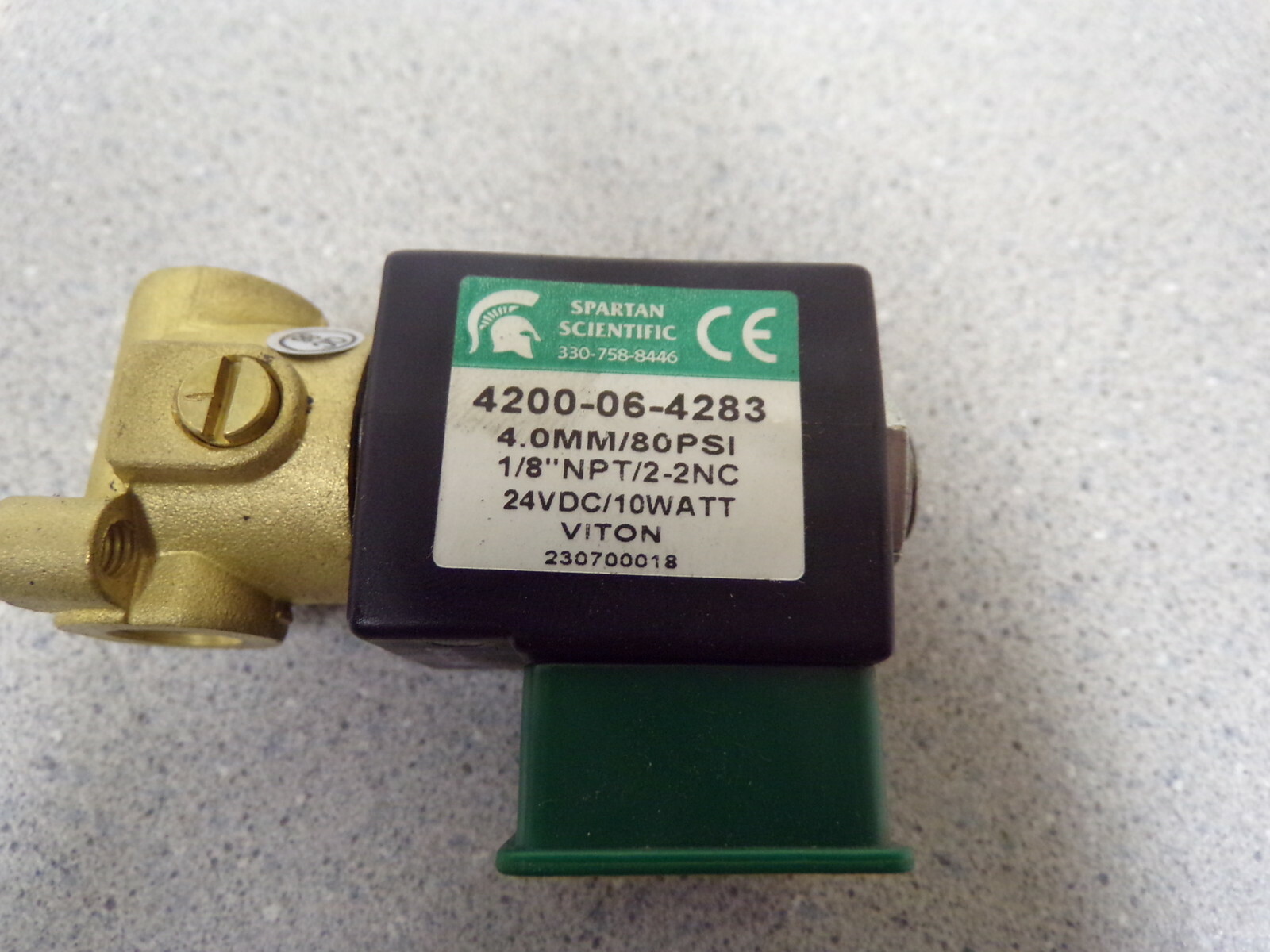 NEW Spartan Scientific 4200-06-4283 Valve *FREE SHIPPING*