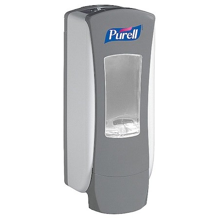 Purell 8824-06-Uv Adx-12 Dispenser, Uv Resistant, Push-Style, 1250Ml, Gray