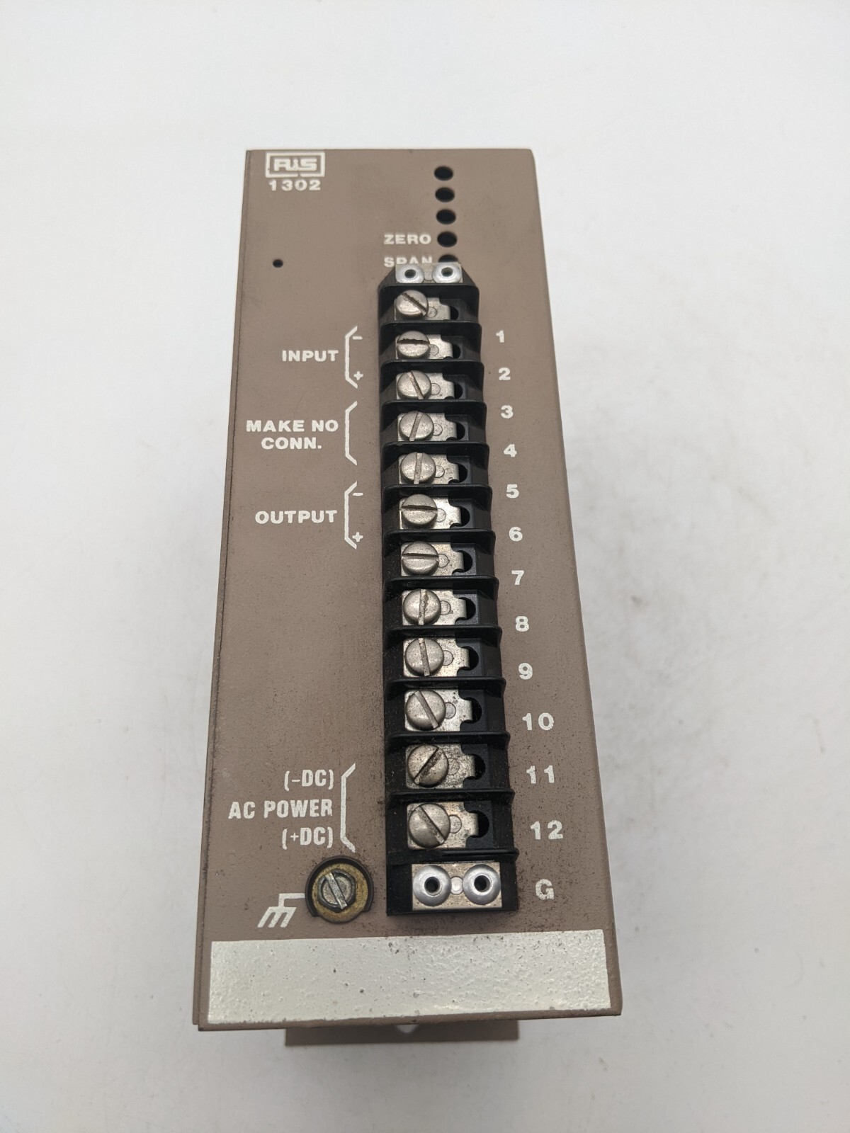 RIS SC-1302 Voltage/Current Isolated Transmitter 115VAC 4-20mA 1-5VDC 4W 50/60Hz