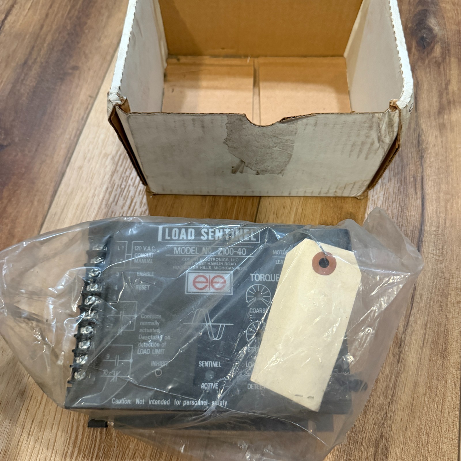 Ebbert Engineering 2100-40 Load Sentinel Motor Load Monitor Controller