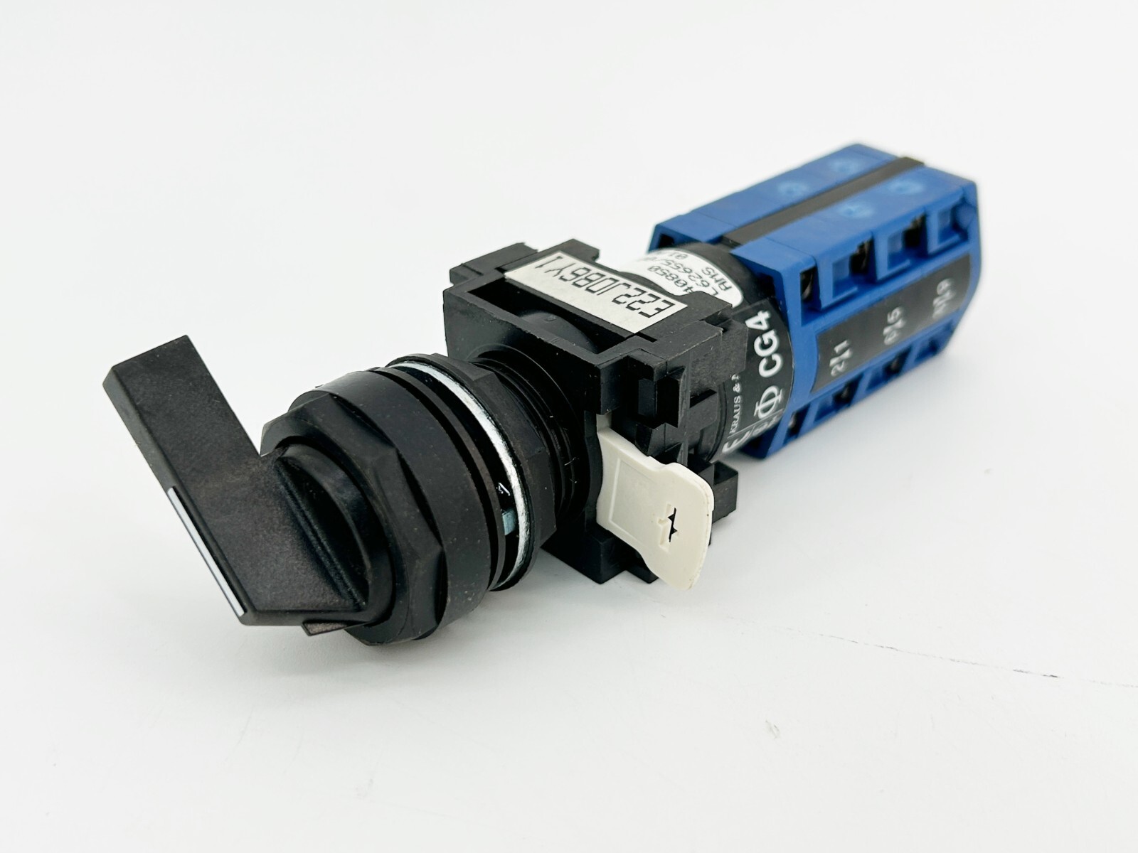 New Kraus and Naimer E22JDB6Y1 Selector Switch 6 Position Rotary 440V