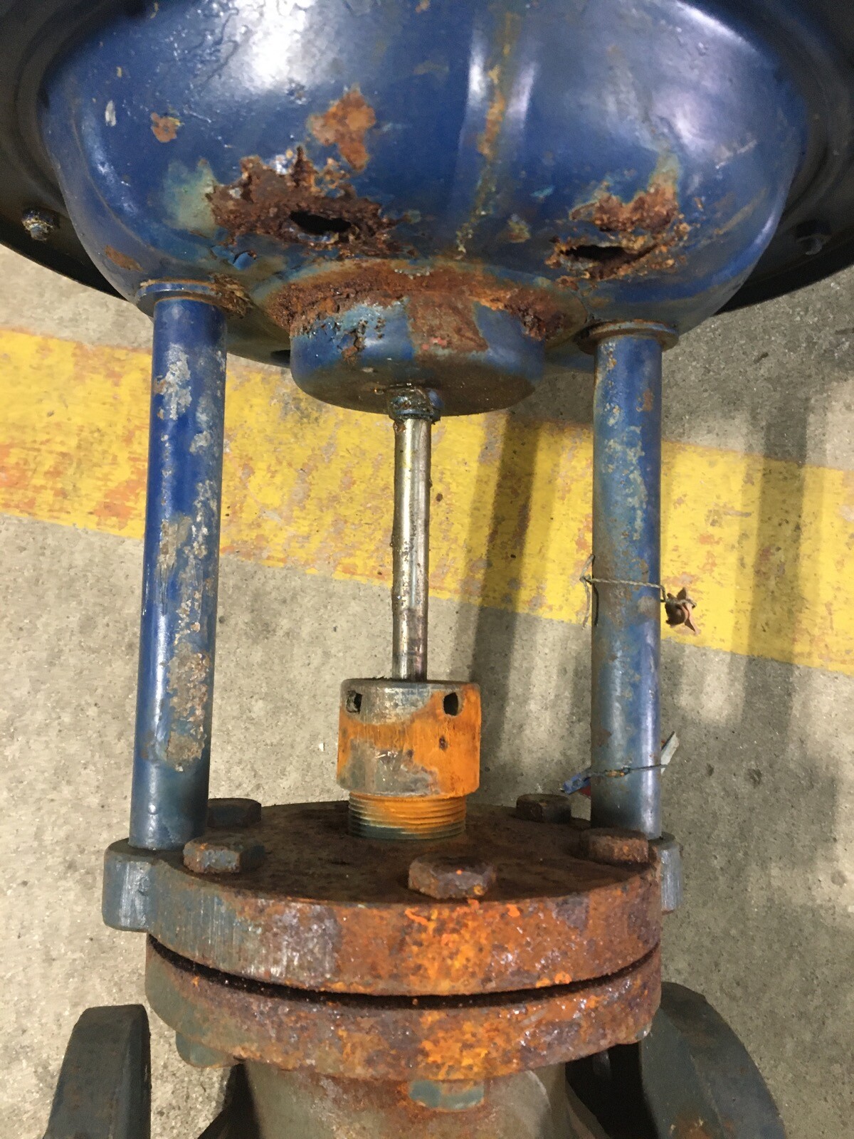 HONEYWELL PLEIGER DN32 PN16 ACTUATED GLOBE VALVE