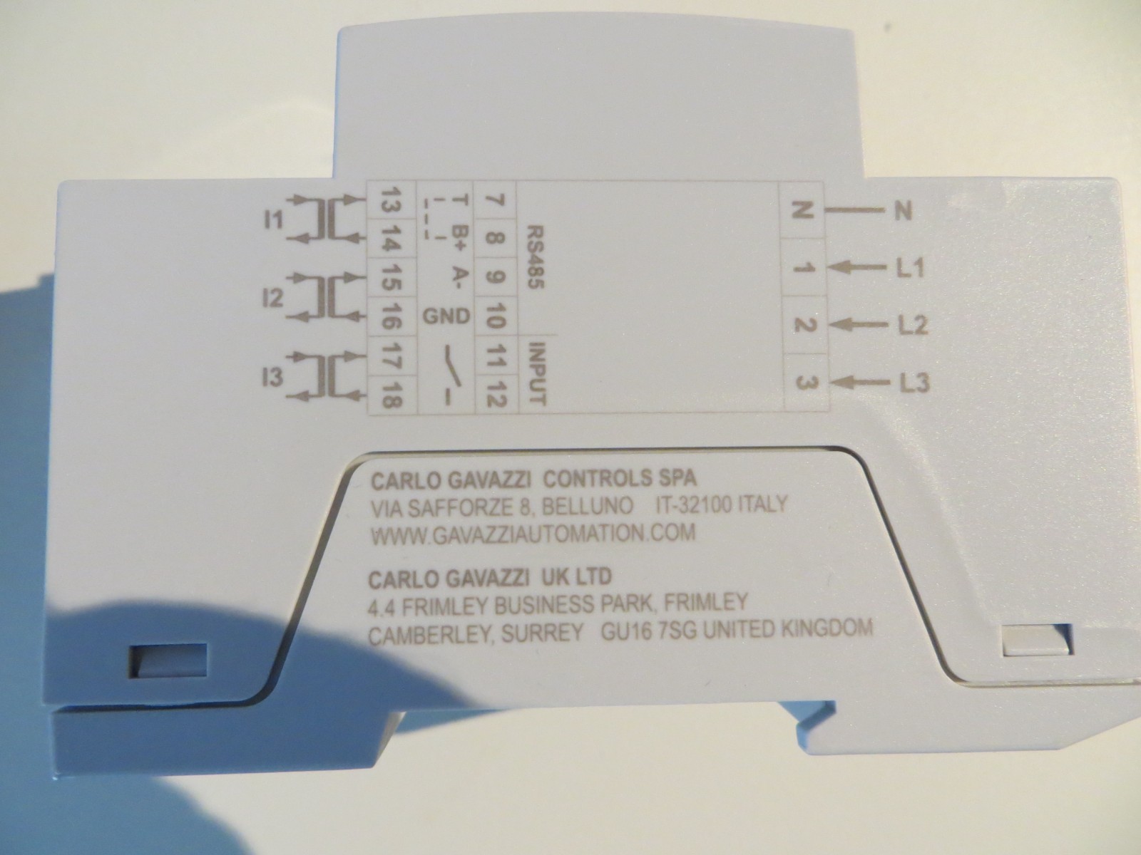 3-PH ENERGY METER EM530DINAV53XS1X Carlo Gavazzi