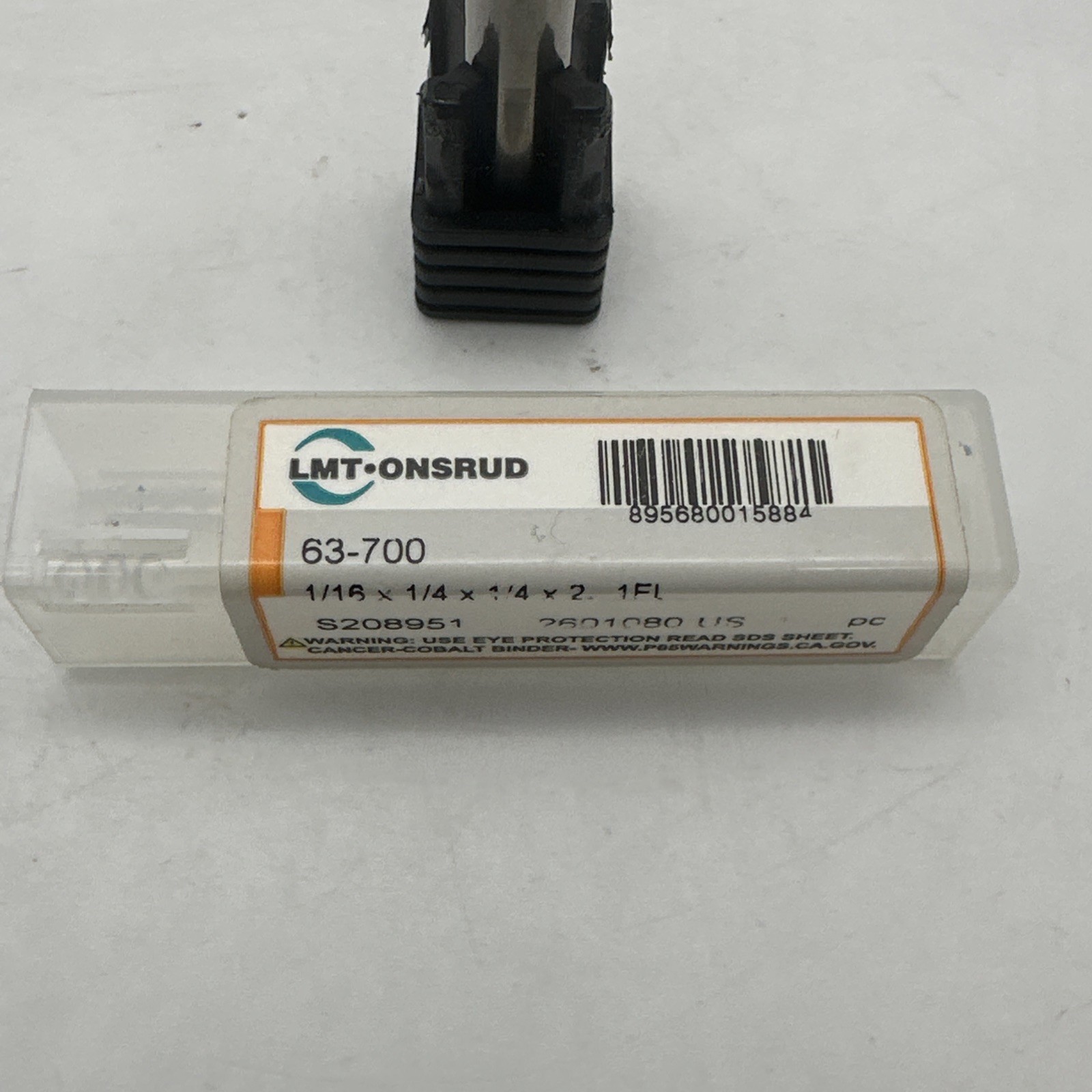 LMT-ONSRUD,63-700 FLUTE ROUTER BIT 1/16X1/4X1/4X2 INCH NEW Open Box