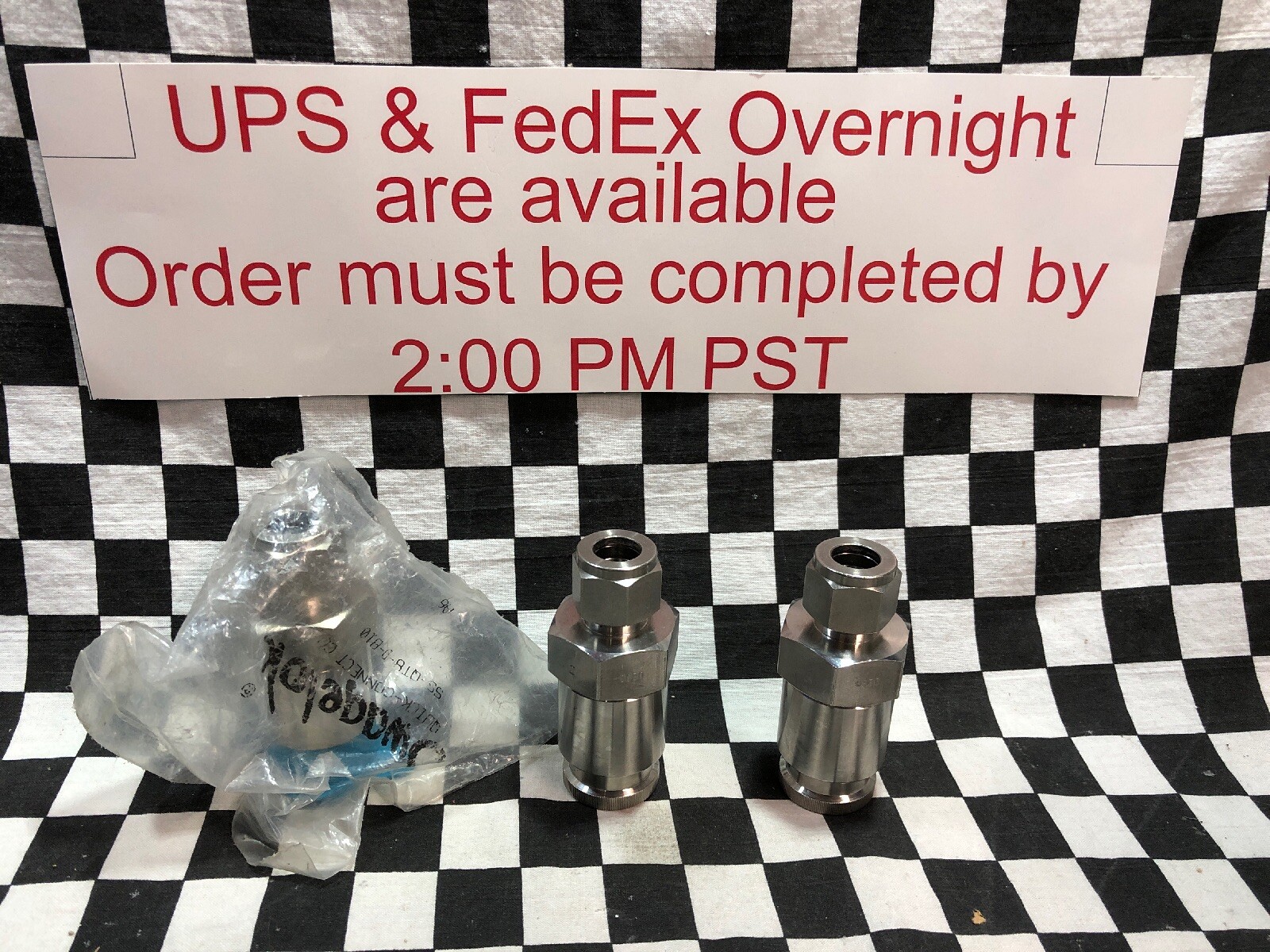 SWAGELOK SS-QTM8-D-810, Quick Connect STEM 1/2″, Lot Of 3 , SHIPSAMEDAY#1615V3
