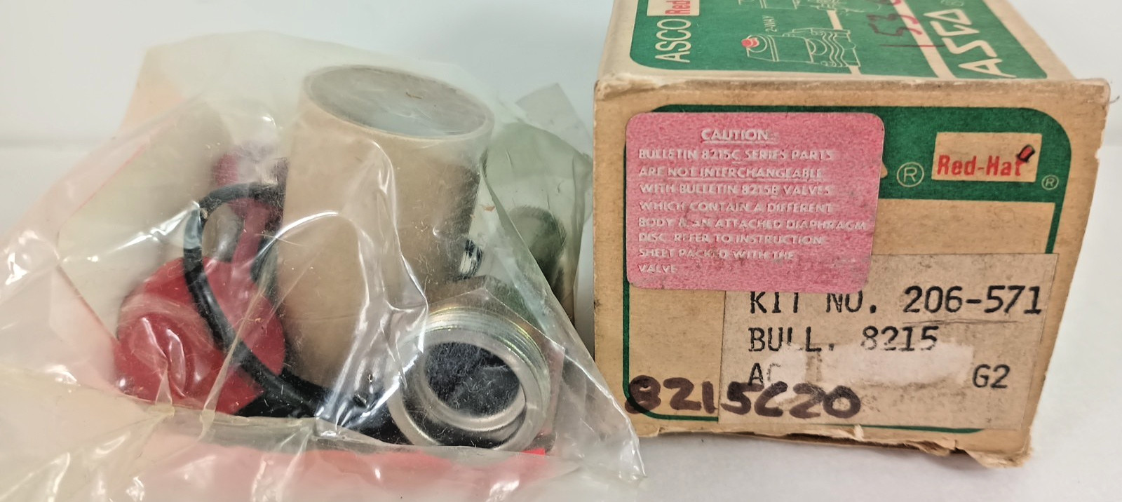 ASCO 206-571 Rebuild Repair Service Spare Parts Kit (Bulletin 8215)