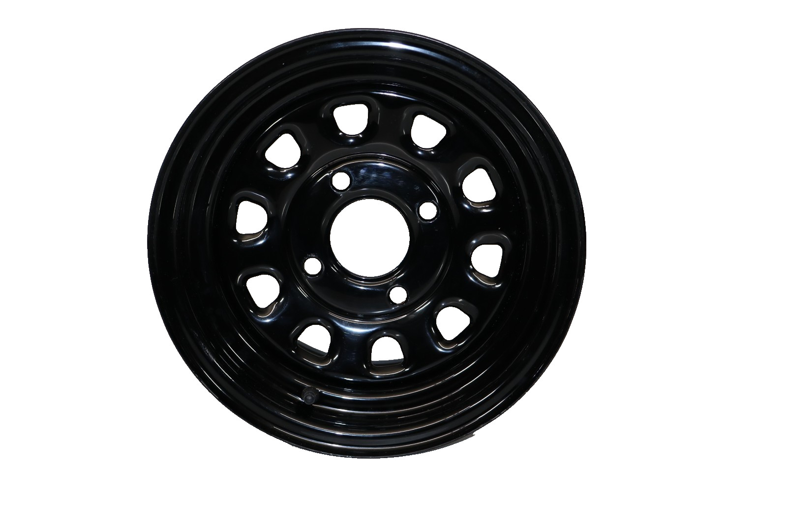 ITP D12F511 12″ x 7″ Steel Wheel , Black (New)