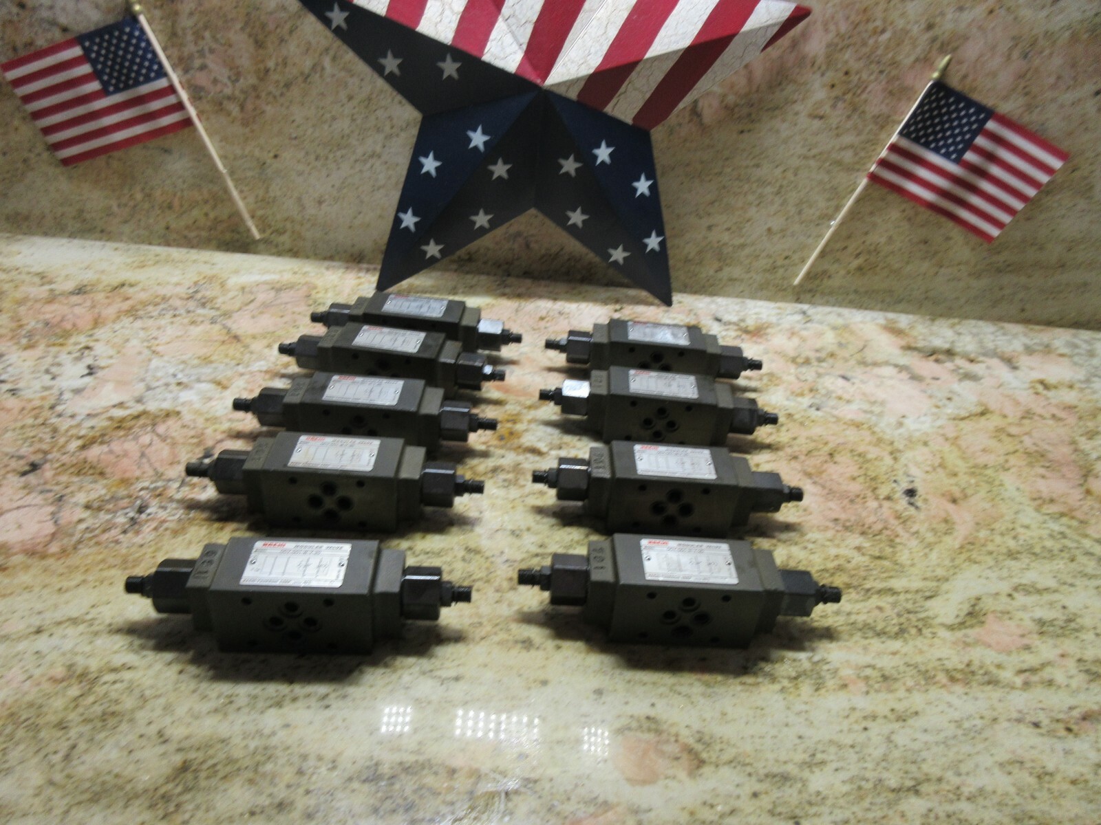 NACHI MODULAR VALVE OCY-G01-W-Y-20 CNC LOT OF 5 PIECES