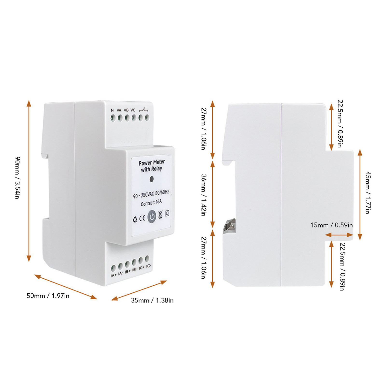KWh Power Energy Meter Real Time Monitoring for Electricity Consumption