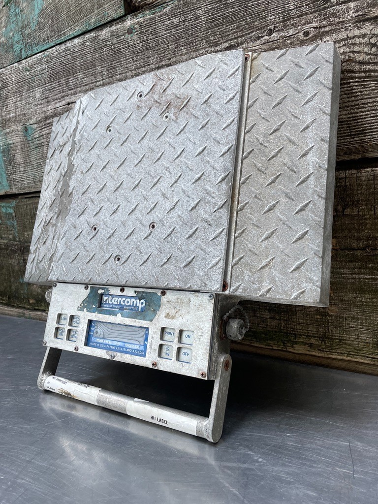 Intercomp PT300 Wheel Load 25,000 Portable Truck Scale *NO POWER* 100128-M