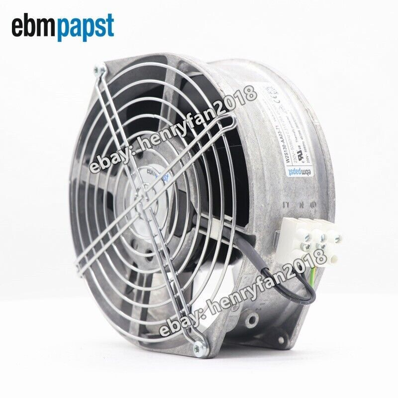 Ebmpapst W2S130-AA03-71 Axial Cooling Fan 230V 39/45W 2800/3250RPM Cabinet Fan