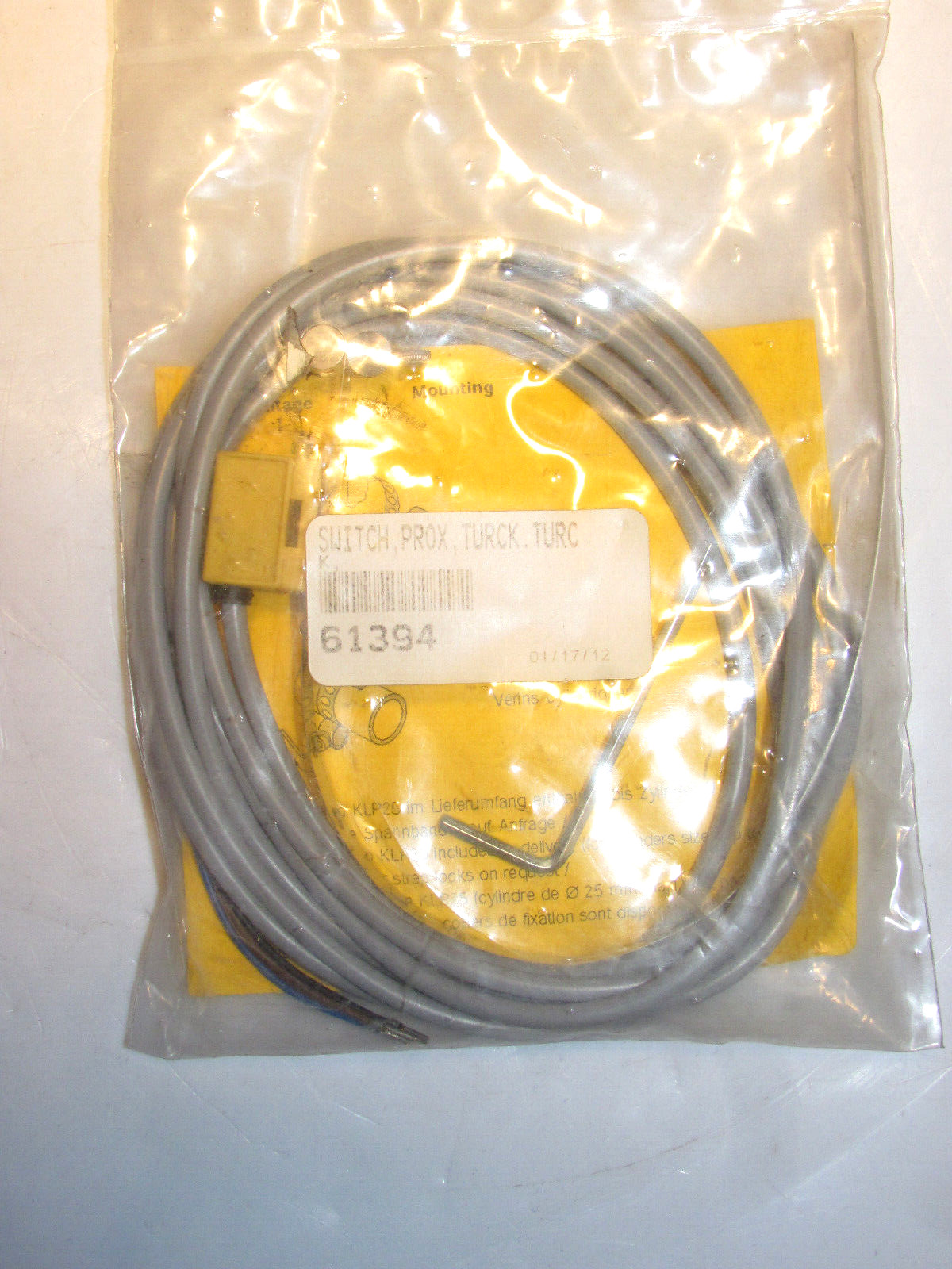 TURCK BIM-PST-AP6X KLP80 MAGNETIC FIELD SENSOR BIMPSTAP6XKLP80 4624090 – 4 AVAIL