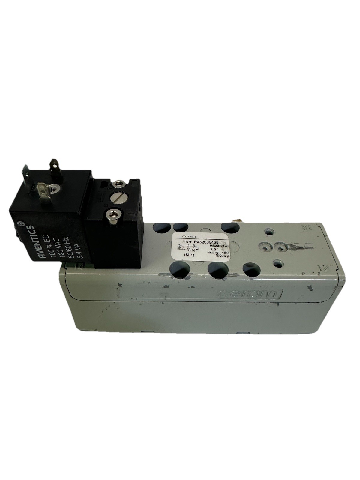Aventics R432006435 Solenoid Air Con Valve