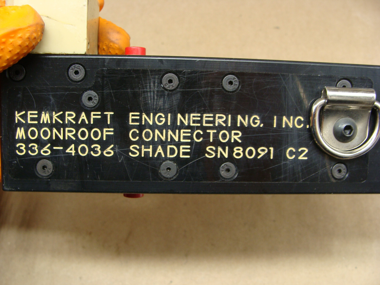 KEMKRAFT ENGINEERING CONTROLLER MOONROOF CONNECTOR 336-4036