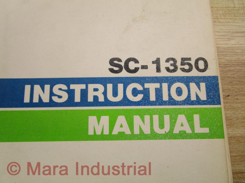 RiS 1035-121 Instruction Manual SC-1350