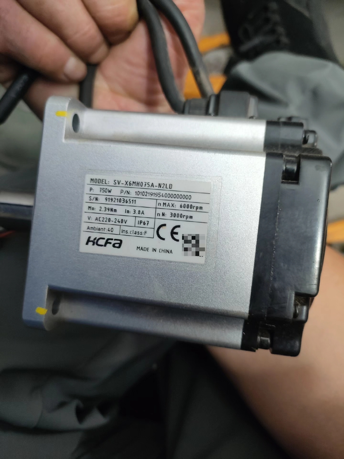 1P HCFA 750W SV-X6MH075A-B2LD Accept counteroffer