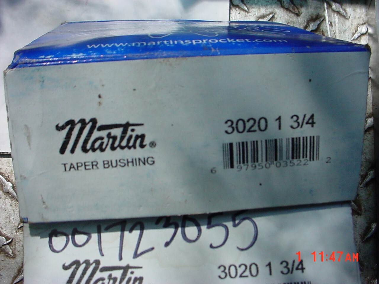 MARTIN 3020 1 3/4 TAPER LOCK BUSHING