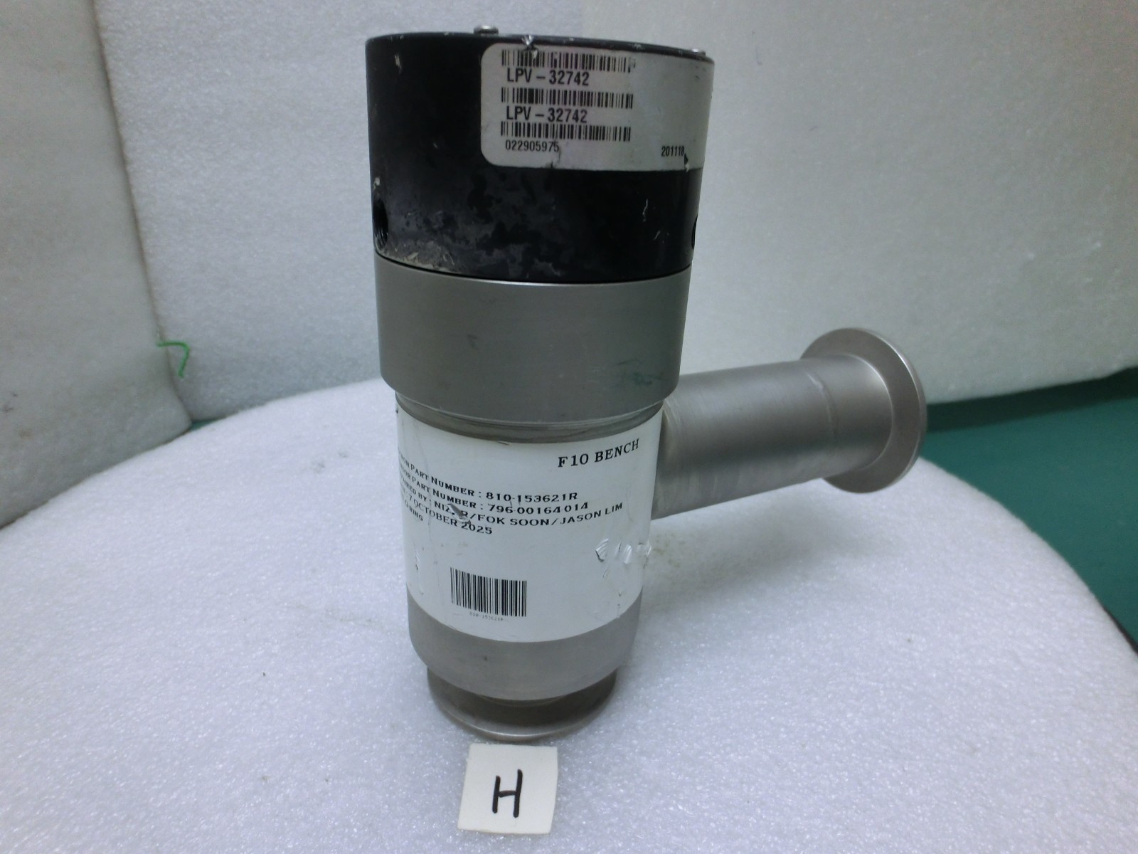 MKS HPS LPV-32742 Vaccum Valve,Used,~97485