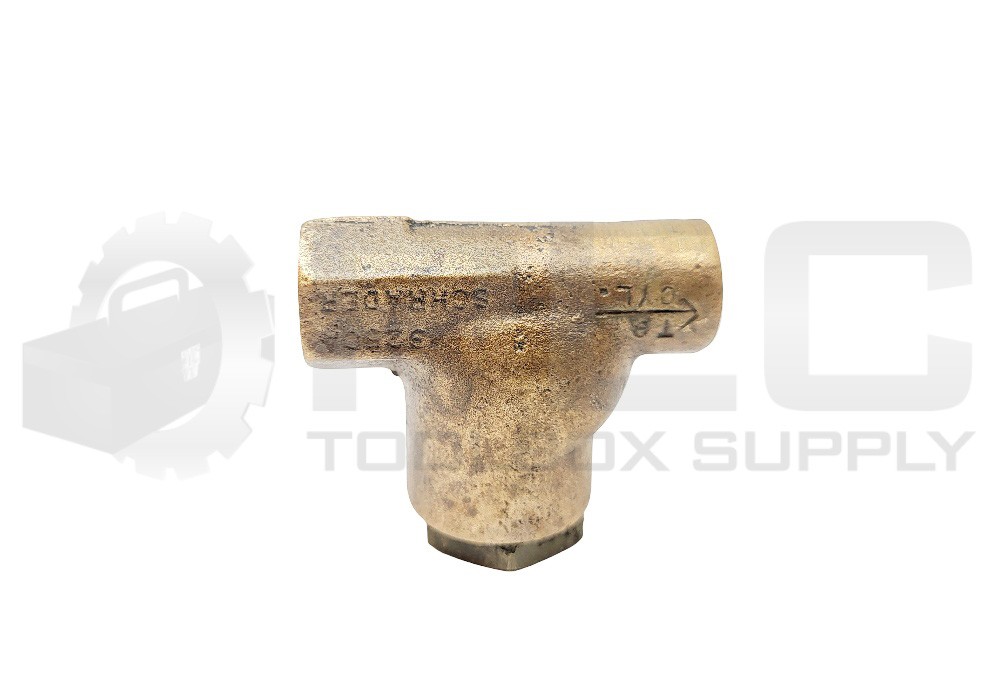 SCHRADER 032500219 BRASS FLOW CONTROL VALVE 250 PSI MAX, 3250A
