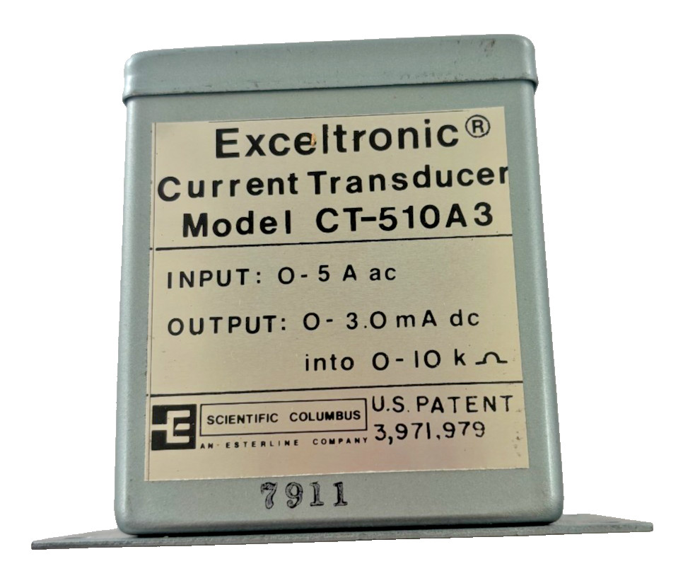 Exceltronic CT-510A3 Current Transducer Industrial Signal Converter Sensor Modul