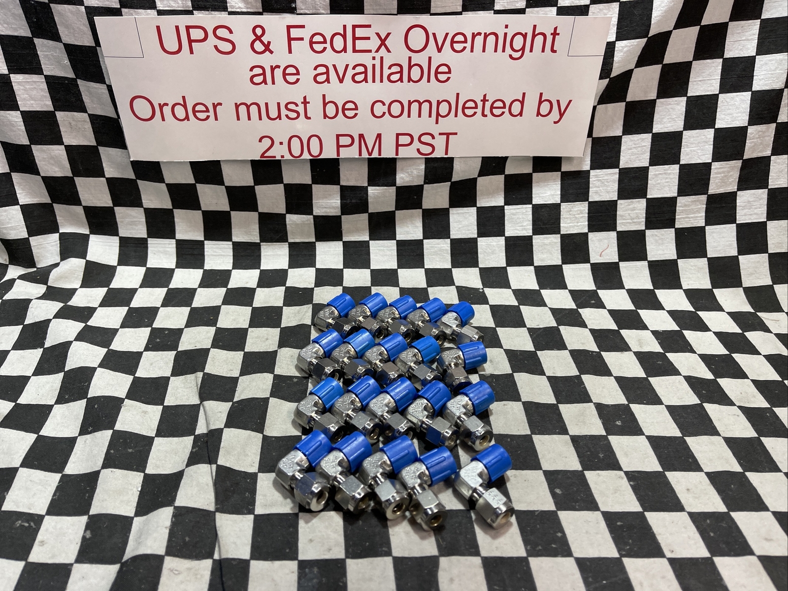 20x, PARKER MALE ELBOW 1/4″ NPT X 1/4″ TUBE, 4MSEL4N-316, SHIPSAMEDAY#1606Z13