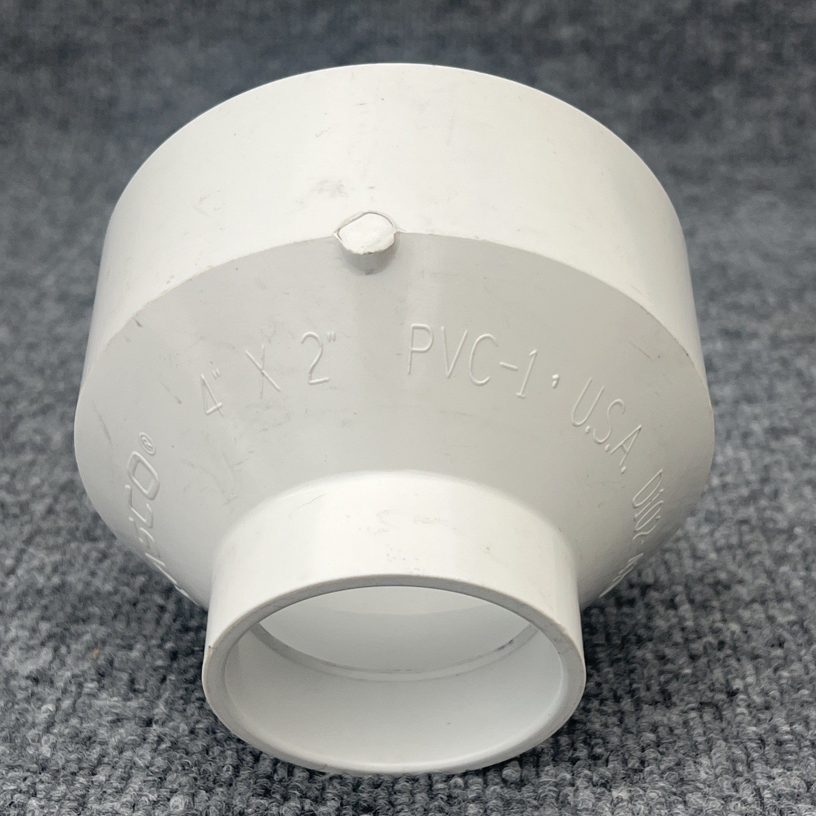 LASCO D102420 4 x 2 Hub x Hub PVC-DWV Reducing Coupling New Other