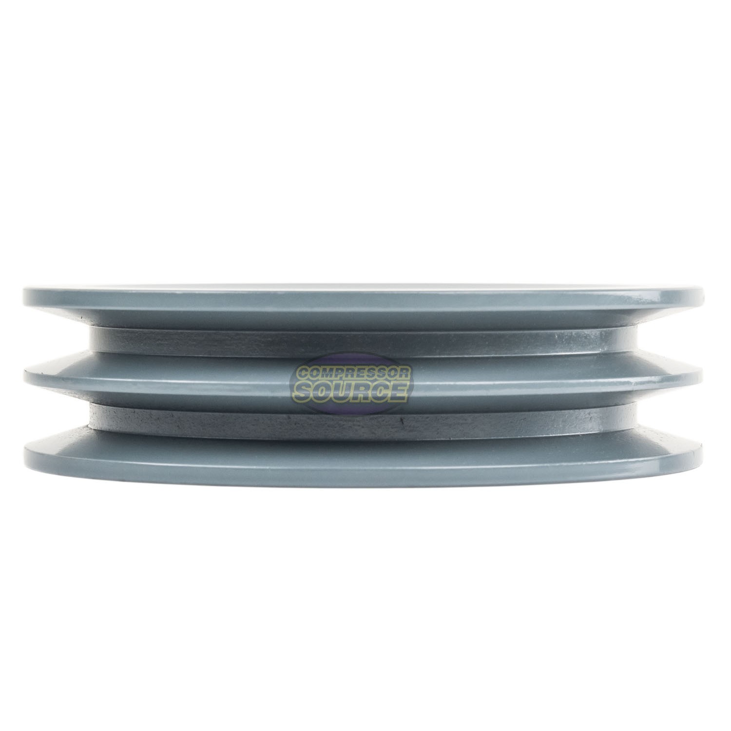 Cast Iron 6.75″ Dual Groove Pulley Belt B Section 5L with 7/8″ Sheave Bushing