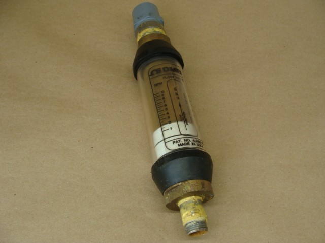 OMEGA FLOW METER FLMW-3810BR 10GPM 3/8″ NPT 3500PSI