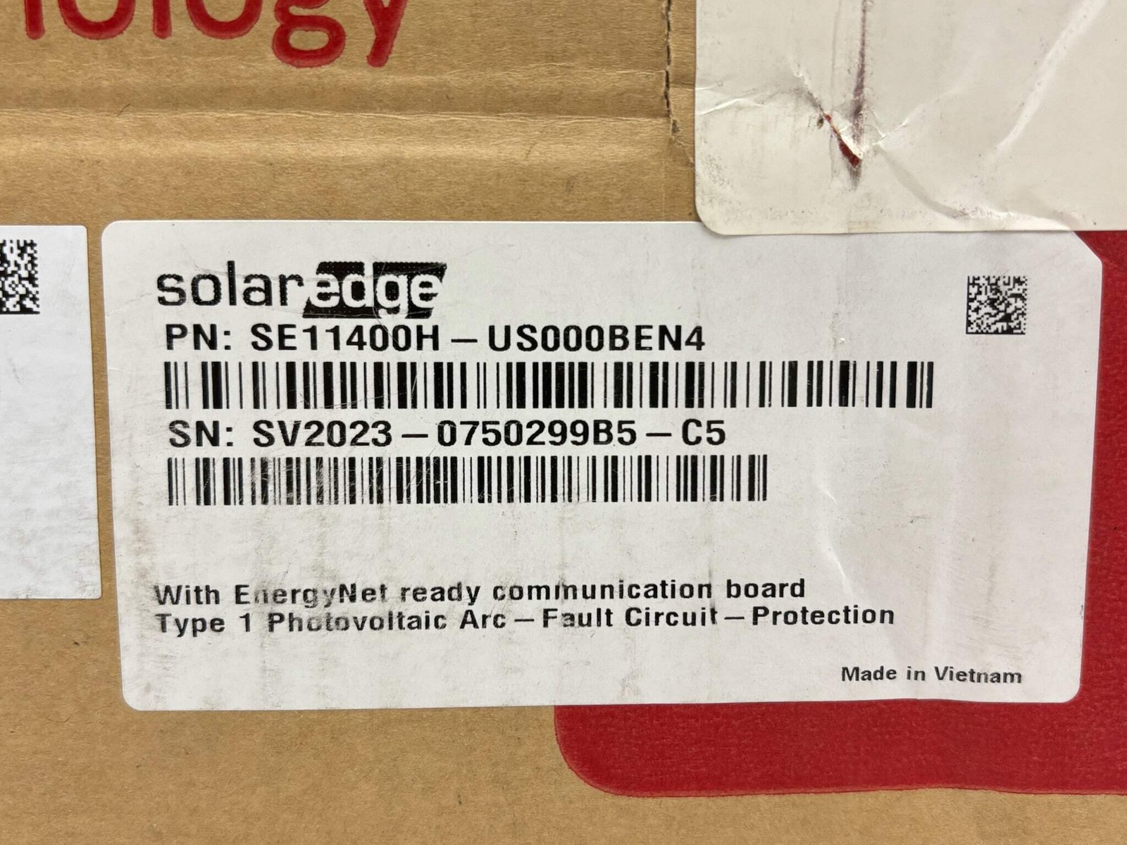 SolarEdge SE11400H HD-Wave 11.4kW Single Phase Inverter