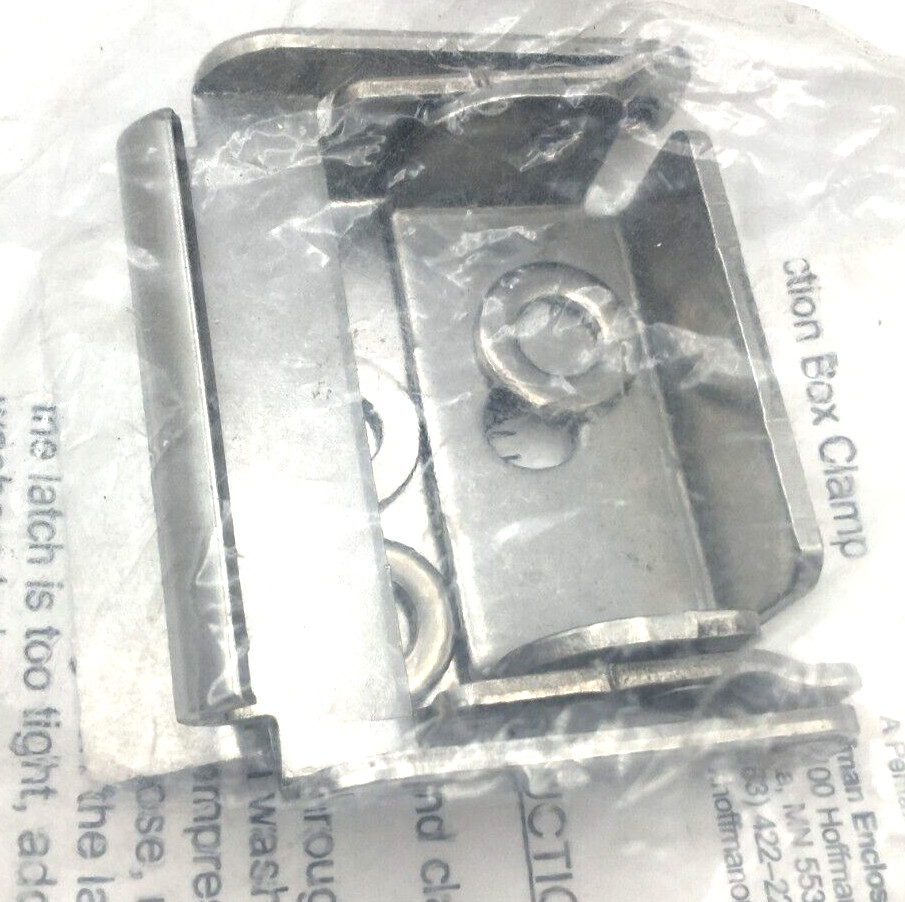 Hoffman Clamp Kit, Stainless Steel, Junction Box AL23SS New