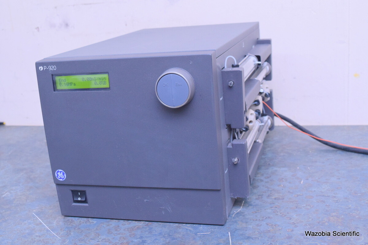 GE AKTA PURIFIER FPLC P-920 PUMP FOR LIQUID CHROMATOGRAPHY