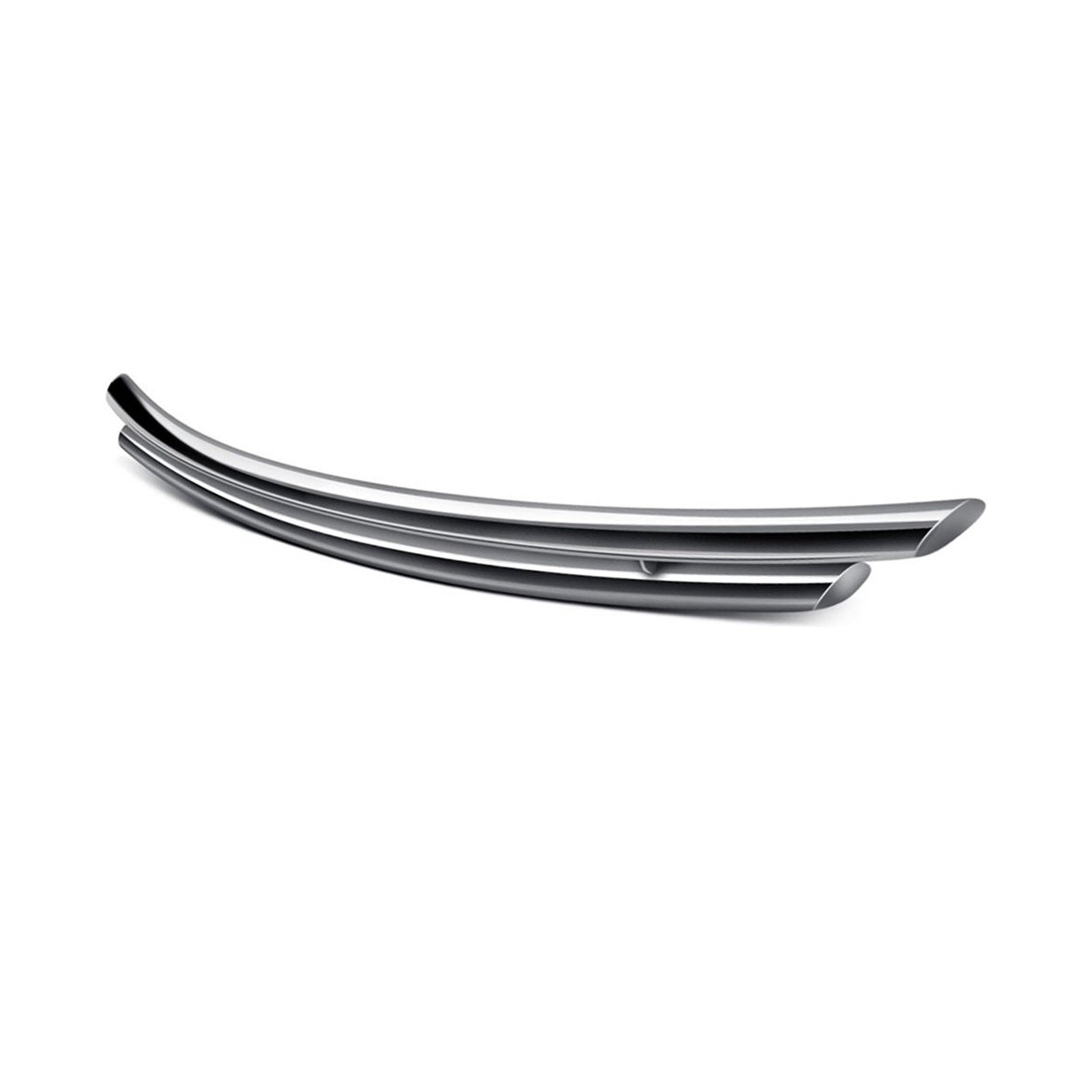 Black Horse Rear Bumper Guard Double Layer Stainless Steel Compatible with 20…