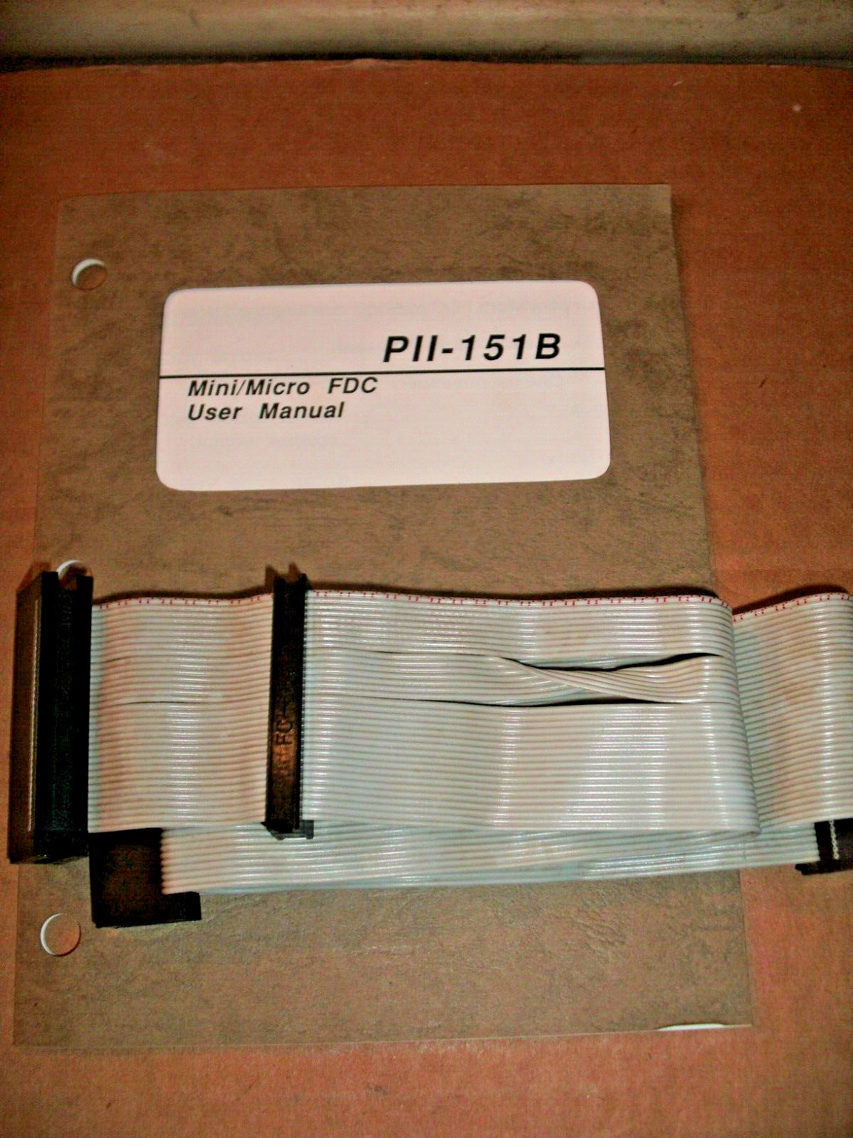 DTK PII-151B MINI-MICRO ADD ON CARD FOR 88 286 PERSONAL COMPUTER W/ MANUAL CABLE