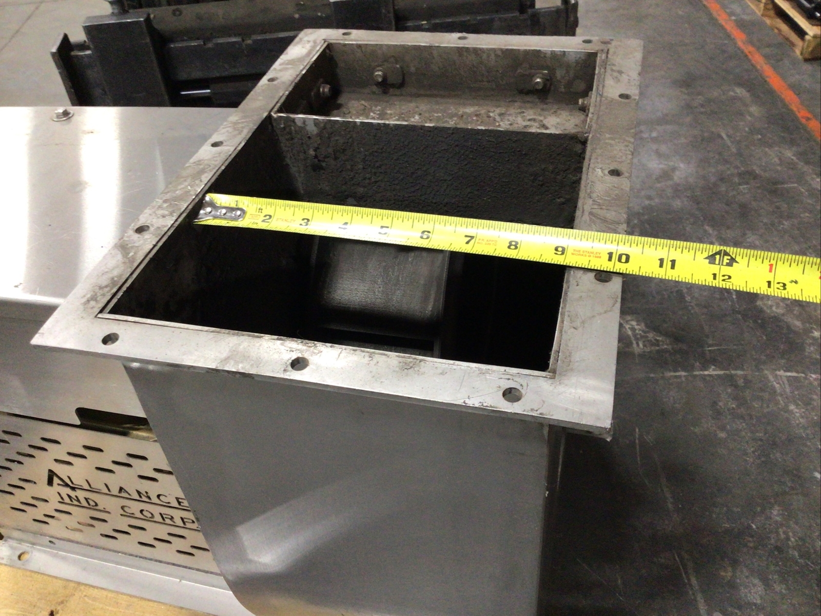 Alliance Corp Stainless Steel Exhaust Fan 13” In 9×13.5” Exhaust #5291TAWAT22