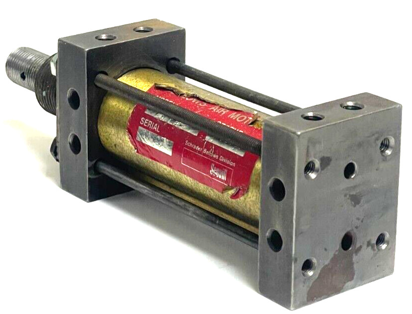 SCHRADER BELLOWS 2.50″ STROKE PNEUMATIC CYLINDER AIR MOTOR