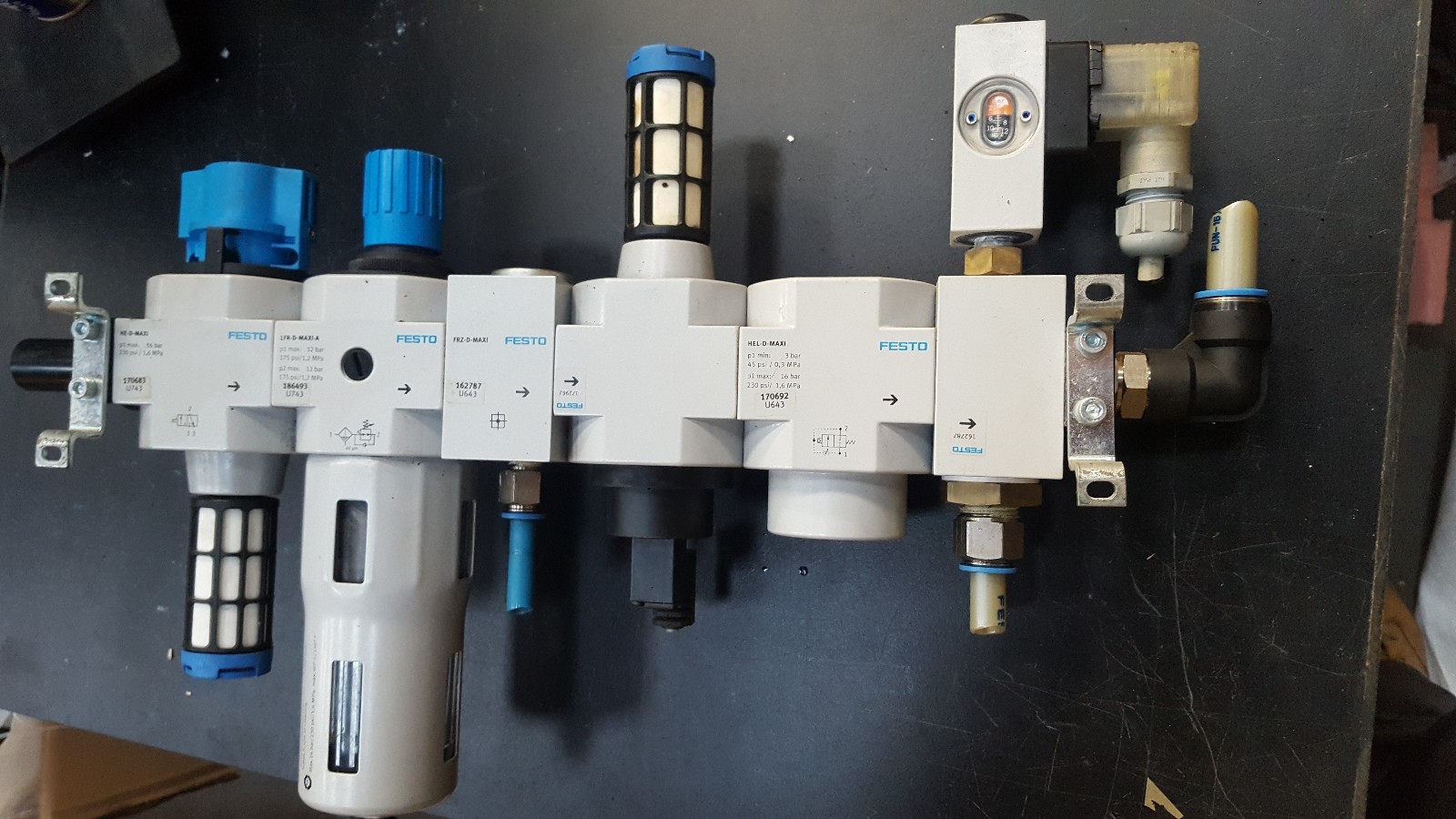 FESTO UNIT HE-D-MAXI, LFR-D-MAXI-A, FRZ-D-MAXI, HEE-D-MAXI-24, HEL-D-MAXI, FRZ-D