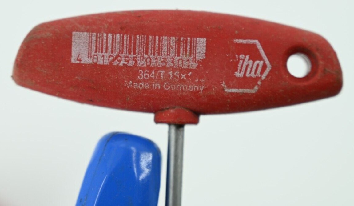 Lot of (10) LMT Tools WIHA T Handle Torx Key