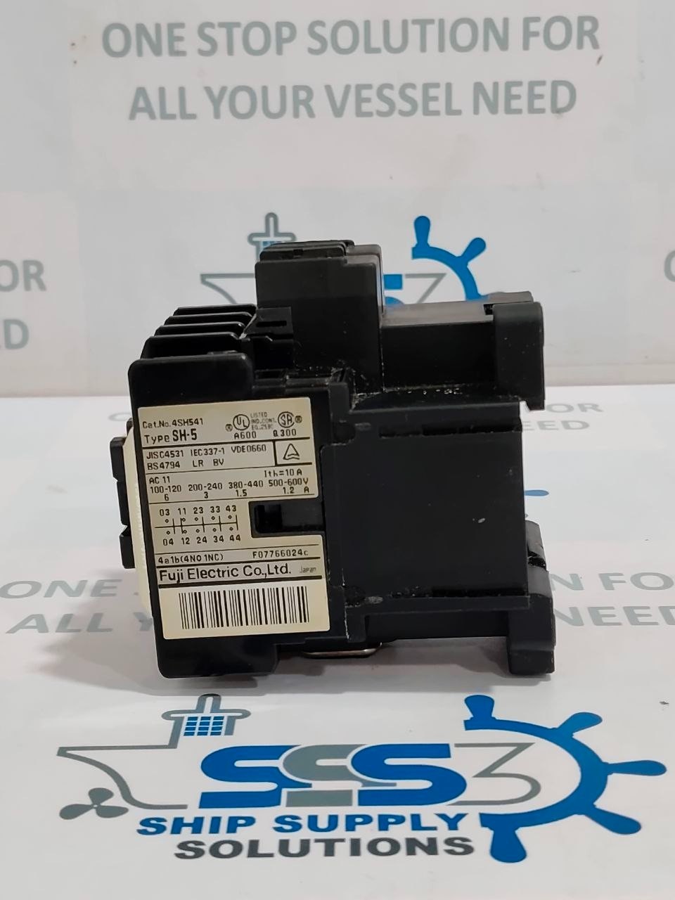 Fuji Electric SH-5 Contactor 100V 50Hz 100-110V 60Hz (Unused New)