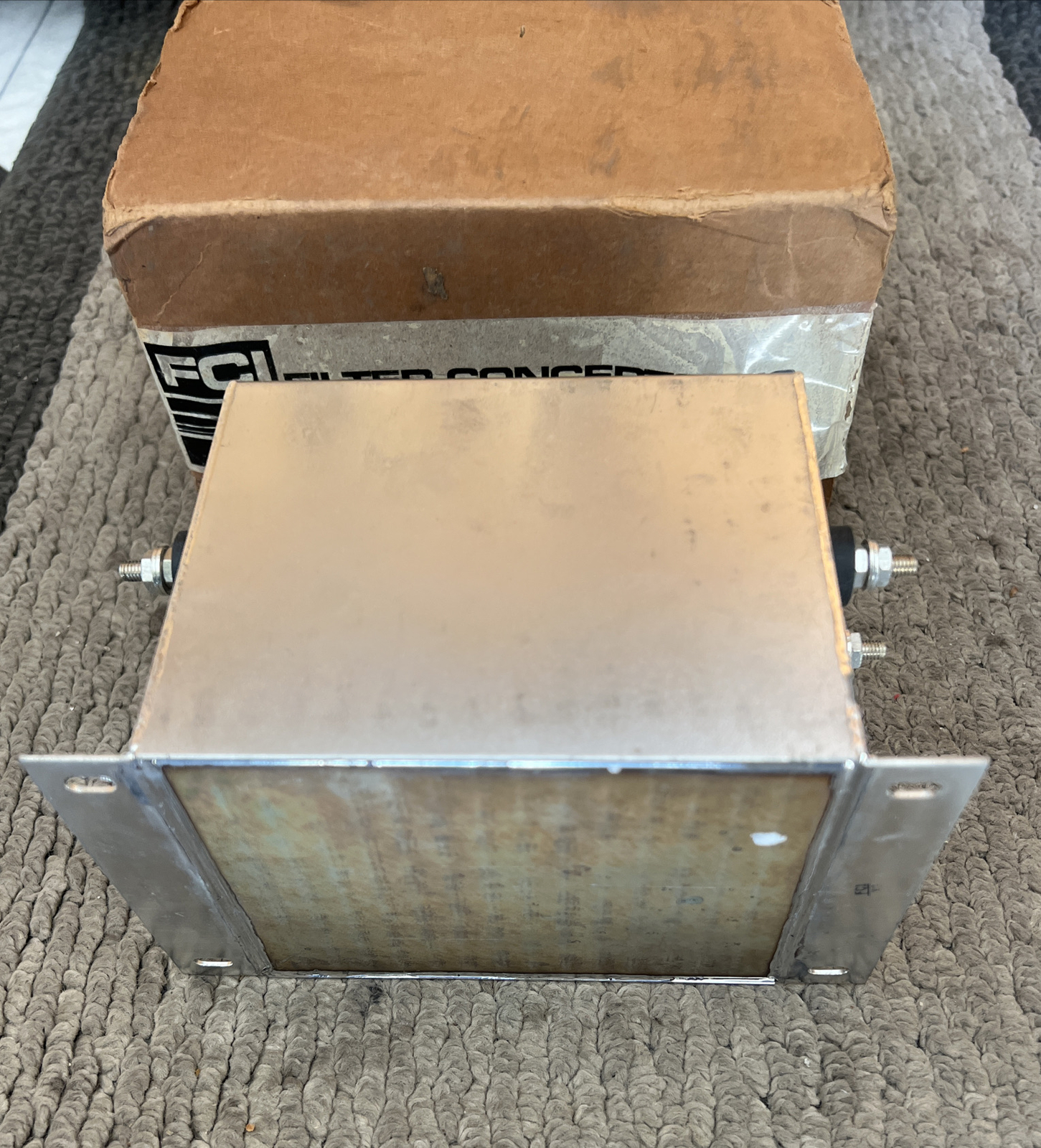 Filter Concepts 1165 EMI Line Filter 500 VAC 3x15A 47-63 HZ New in Box.