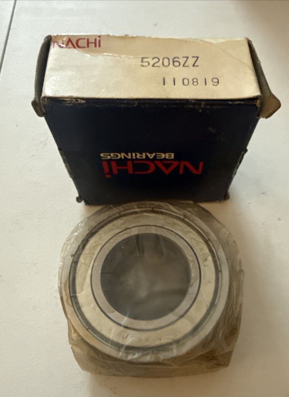 NACHI 5206ZZ ANGULAR CONTACT SHIELDED BALL BEARING 30x62x23.8
