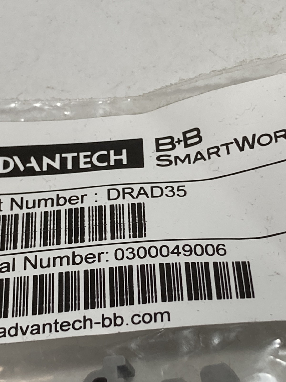 ADVANTECH DRAD35 DIN RAIL MOUNTING KIT 35MM NIB