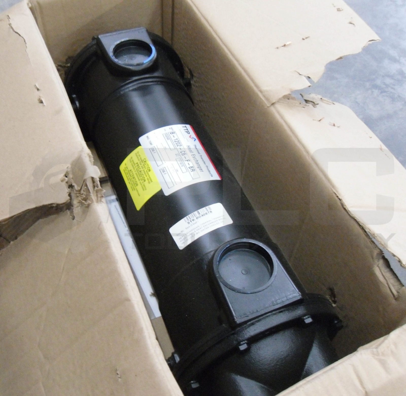 NEW TTP B-1202-C6-F-BR HEAT EXCHANGER 250PSI 350 DEG F