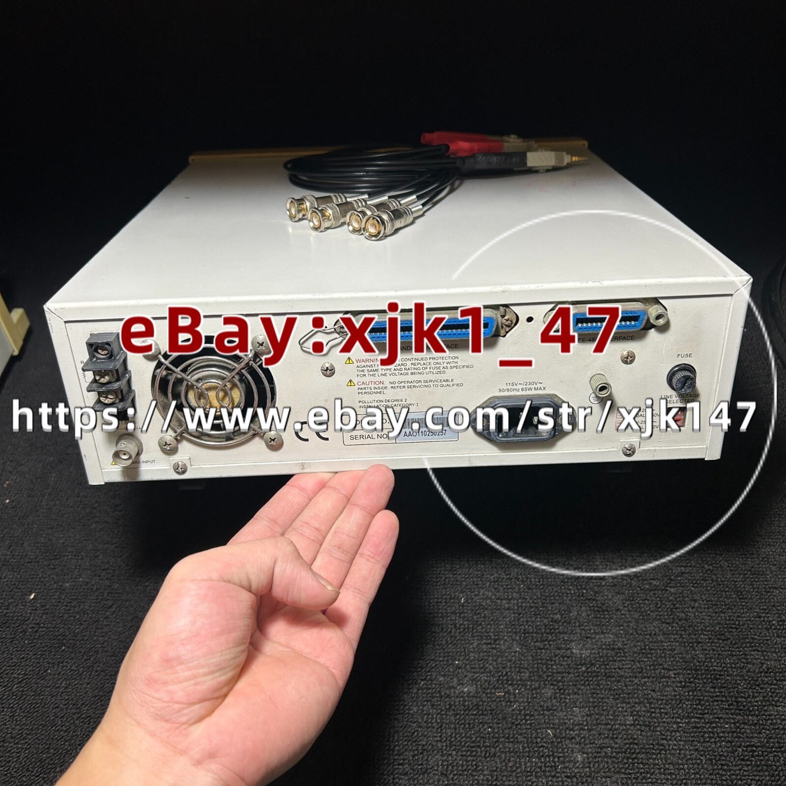 CHROMA 11025 LCR METER 100KHz/xjk
