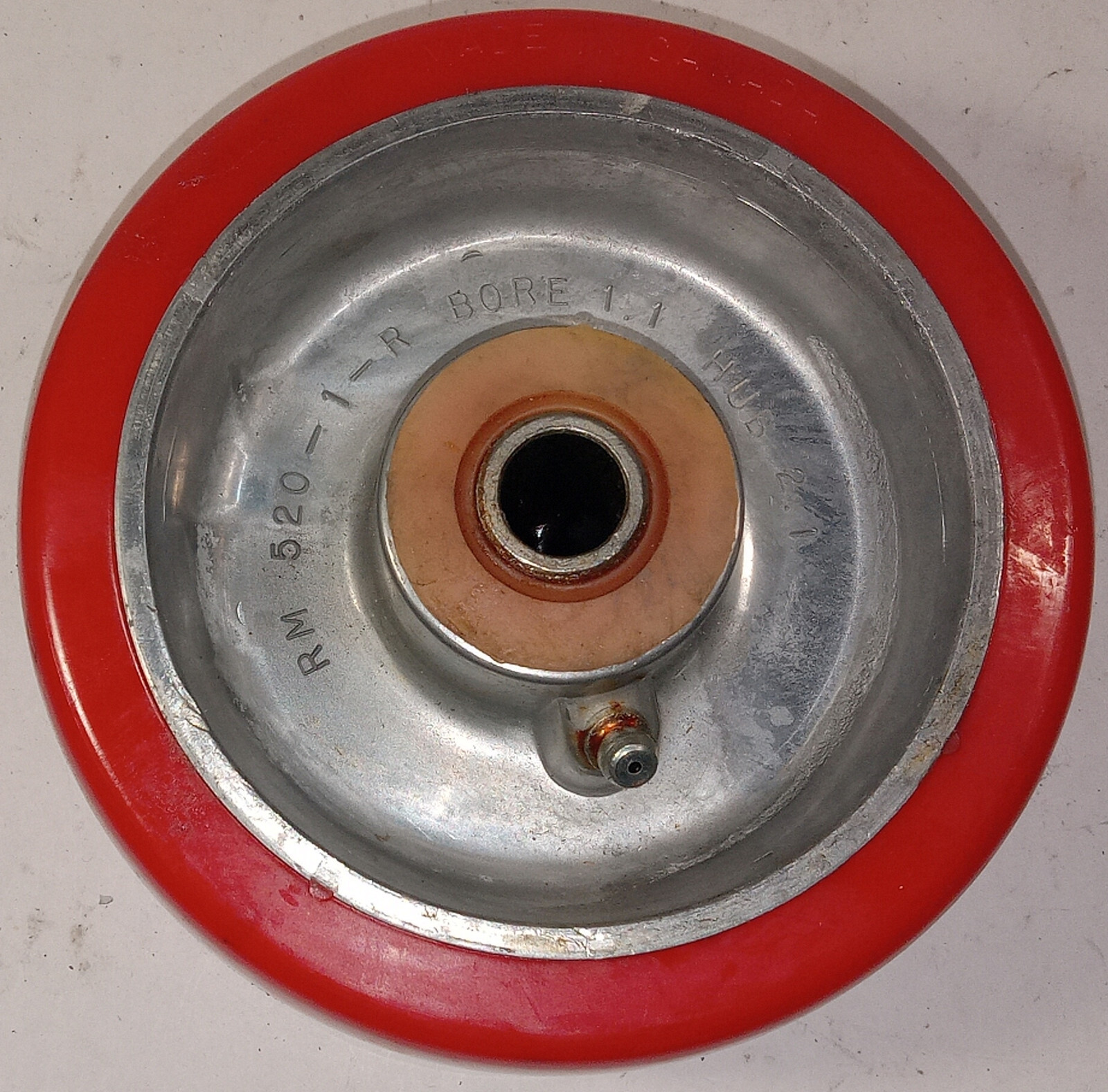 1 NEW UNBRANDED 520-1-R BORE 1.1 HUB 2.1 5” GREASABLE WHEEL NNB ***MAKE OFFER***