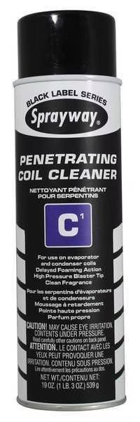 Sprayway Pentrating Coil Cleaner, Aeroso