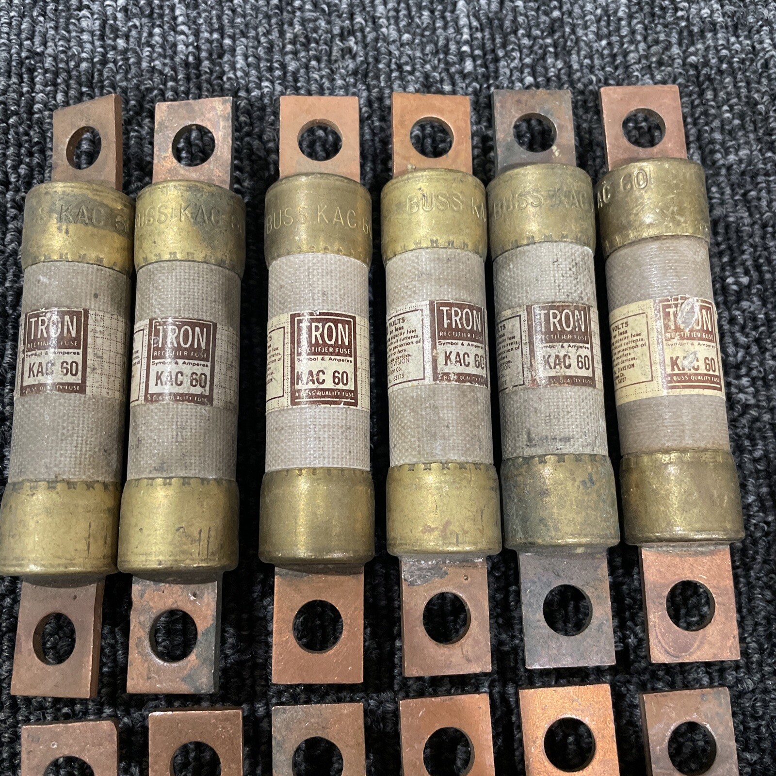 (13) Tron KAC60 60A Rectifier Fuse ***FREE SHIPPING***