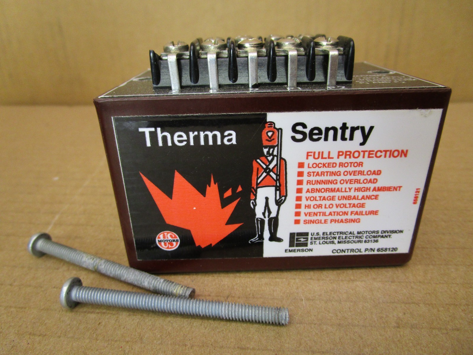 U.S. Electrical Motors Emerson Electric Therma Sentry Control 658120 51864NADC