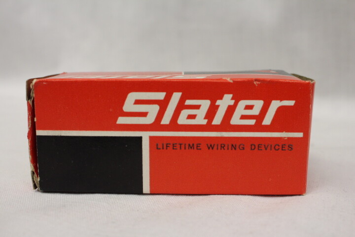 New Old Stock in Box Lot of 3 Slater Combo Switch 2-circuit-15A; Model 690-BR