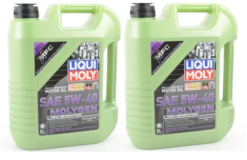LIQUI MOLY Molygen New Generation 5W40 20232 5 L( 2Pack)