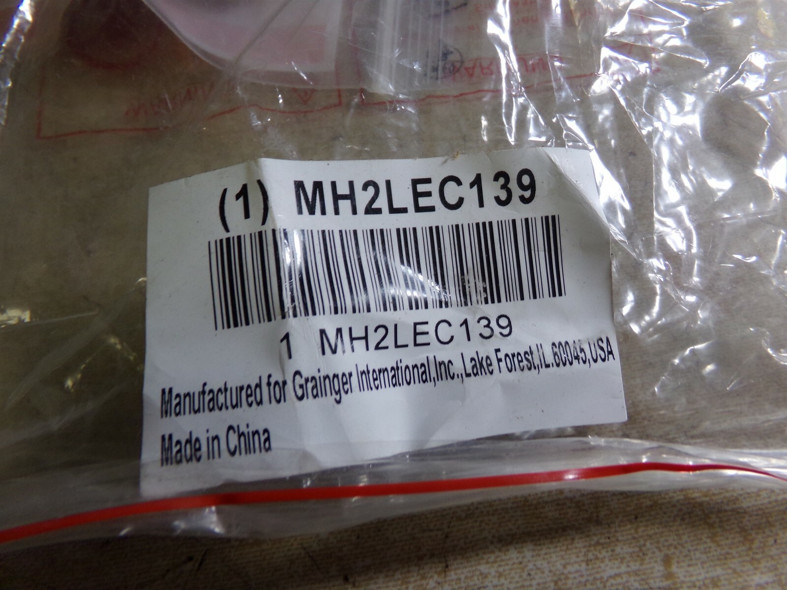 NEW Grainger Socket Kit MH2LEC139 *FREE SHIPPING*